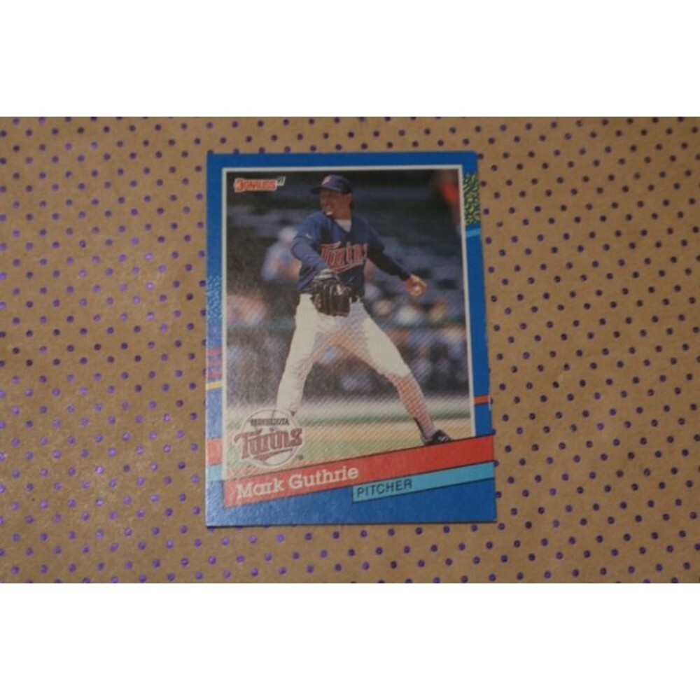 Mark Guthrie #64 Baseball Card (1990)